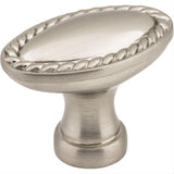 Elements Z115L-SN Lindos 1-3/8" Zinc Cabinet Knob Satin Nickel