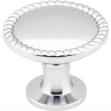 Elements Z115PC Z115 Lindos 1-1/4" Zinc Cabinet Knob Polished Chrome