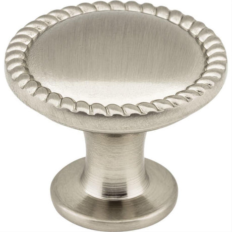 Elements Z115SN Z115 Lindos 1-1/4" Zinc Cabinet Knob Satin Nickel
