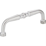 Elements Z259-3BC-3 Madison 3-3/8" Zinc Cabinet Pull Brushed Chrome