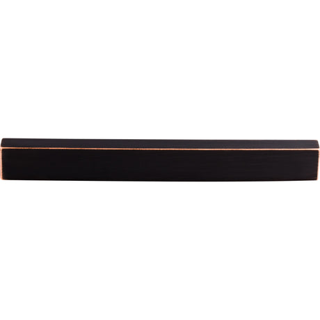 Top Knobs TK277TB Modern Metro 8" Center to Center Finger Pull Tuscan Bronze