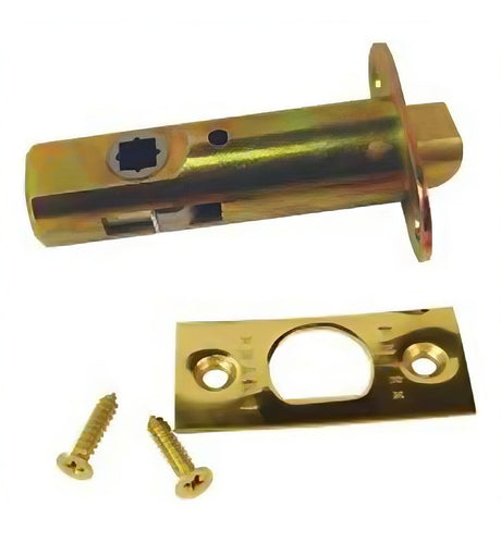 Emtek EMPVL234R3 privacy latch in satin stainless, additional view