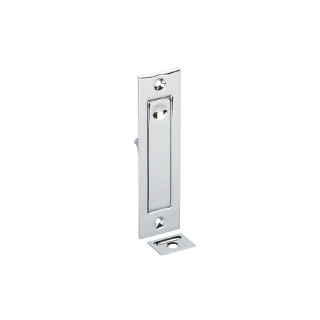 Emtek 1-1/4" x 4-5/8" Modern Rectangular Jamb Bolt in Polished Chrome