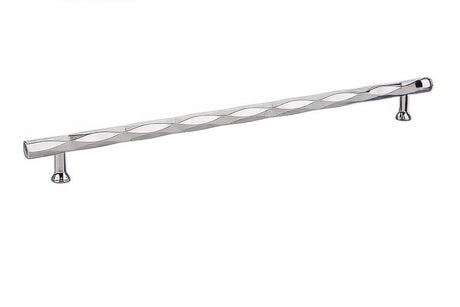 Emtek 86491US14 polished nickel cabinet pull