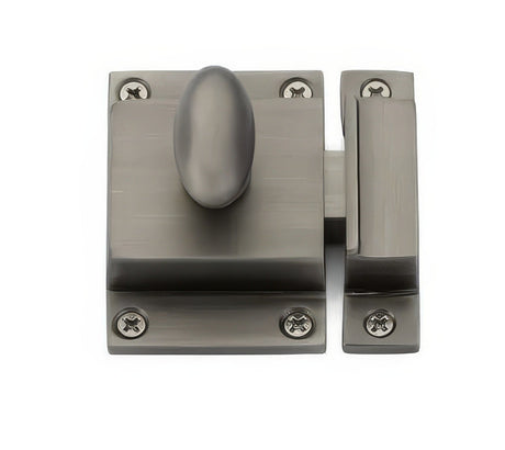 Emtek 2270US15A antique nickel cabinet latch