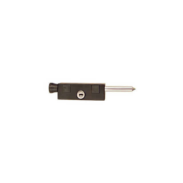 Emtek 206512 6-1/8" Length Non-Keyed Brass Patio Door Bolt Bronze