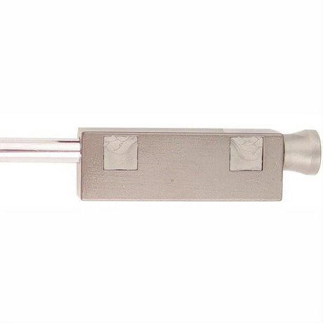 Emtek 206516 6-1/8" Length Non-Keyed Brass Patio Door Bolt White
