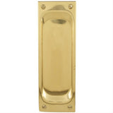 Emtek 2104US3 2104US 7-1/2" Height Solid Brass Passage Pocket Door Mortise Latch Polished Brass