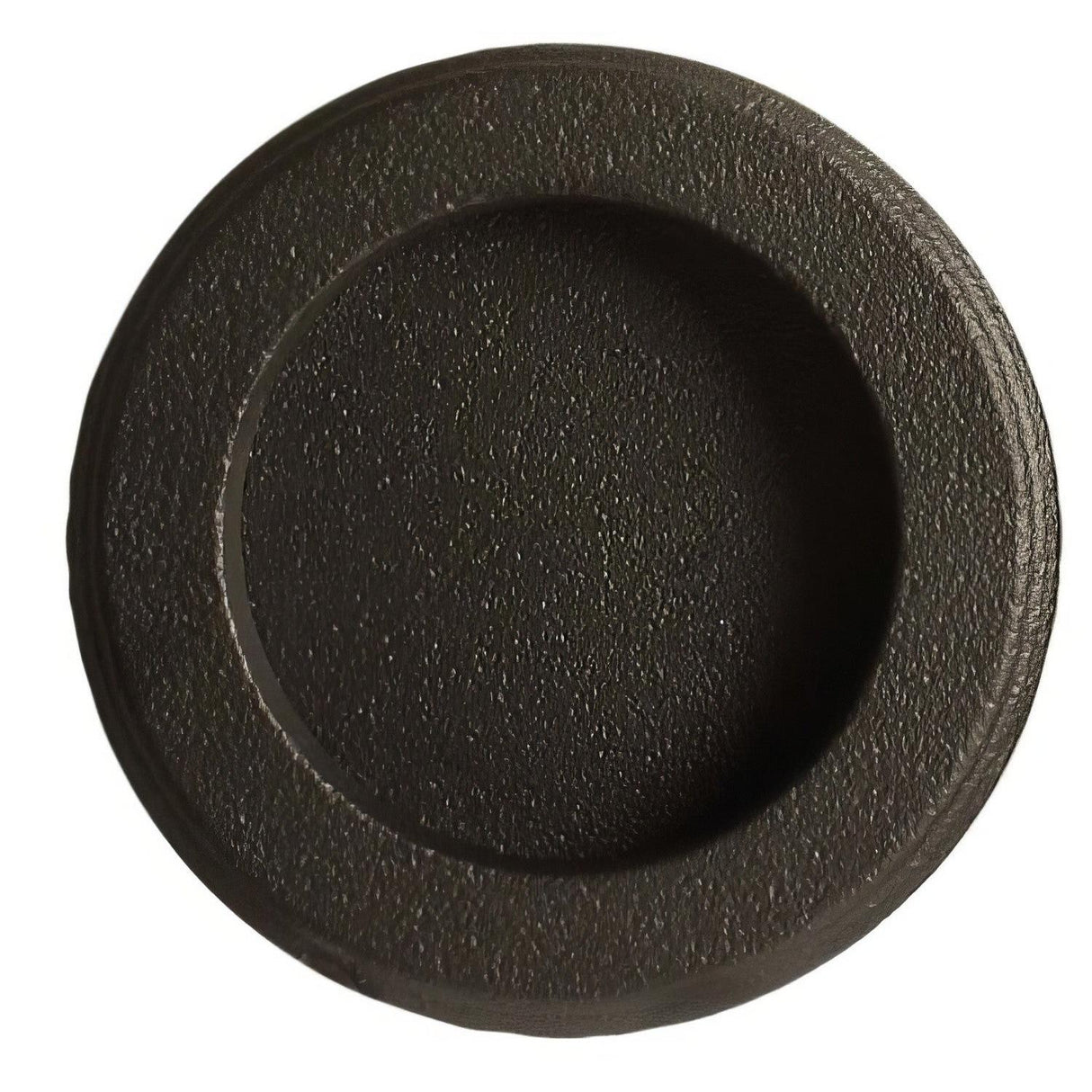 Emtek 2211MB Inch Diameter Round Flush Door Pull Medium Bronze