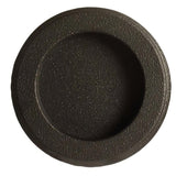 Emtek 2211MB Inch Diameter Round Flush Door Pull Medium Bronze