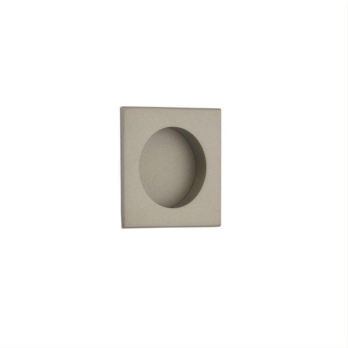 Emtek 2213TWB Square Flush Pull Tumbled White Bronze Finish