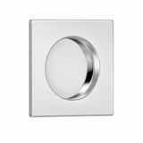 Emtek 2213US26 Square Flush Pull Bright Chrome