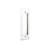 Emtek 2215US14 Modern Rectangular Flush Pull Lifetime Polished Nickel