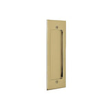 Emtek 2215US4 Modern Rectangular Flush Pull Satin Brass
