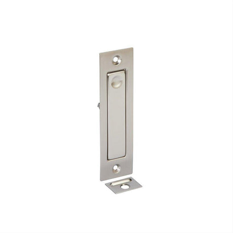 Emtek 2220US15 1-1/4" x 4-5/8" Modern Rectangular Jamb Bolt Satin Nickel