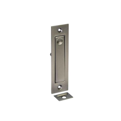 Emtek 2220US15A 1-1/4" x 4-5/8" Modern Rectangular Jamb Bolt Pewter