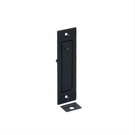 Emtek 2220US19 1-1/4" x 4-5/8" Modern Rectangular Jamb Bolt Flat Black