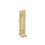 Emtek 2220US4 1-1/4" x 4-5/8" Modern Rectangular Jamb Bolt Satin Brass
