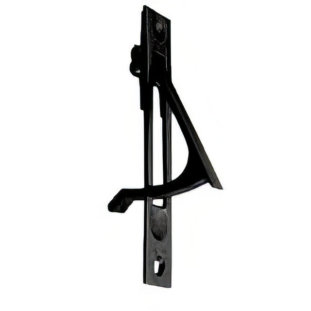 Emtek 2221US19 4" Height Solid Brass Edge Pull for Sliding Doors Flat Black