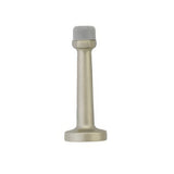 Emtek 2232US4 3" Length Solid Brass Baseboard Door Stop With Screw Satin Brass