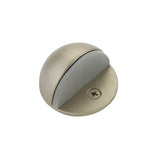 Emtek 2251US15A 1" Projection Solid Brass Half Dome Style Floor Mounted Door Stop Pewter