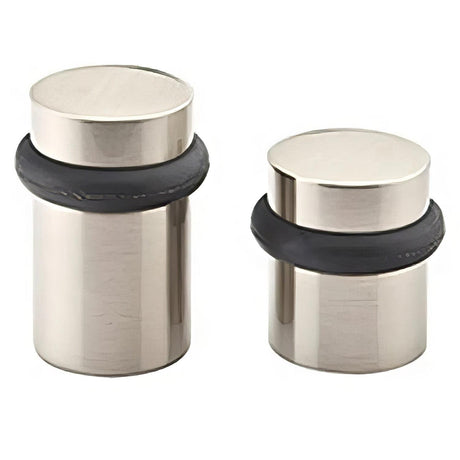 Emtek 2257US14 2257US 1-1/2" Cylindrical Floor Bumper Bright Nickel