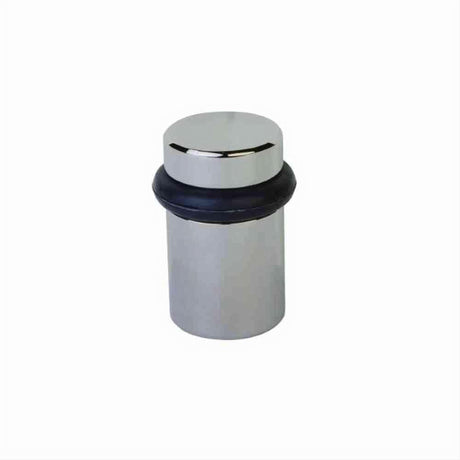 Emtek 2258US14 2258 2" Cylindrical Floor Bumper Bright Nickel