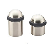 Emtek 2260US26 2" Cylindrical Floor Bumper with Dome Cap Bright Chrome