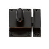 Emtek 2270US10B 2-1/4 Inch x 2 Inch Cabinet Latch Oil Rubbed Bronze