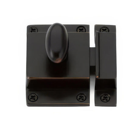 Emtek 2270US10B 2-1/4 Inch x 2 Inch Cabinet Latch Oil Rubbed Bronze