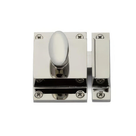 Emtek 2270US14 2-1/4 Inch x 2 Inch Cabinet Latch Bright Nickel