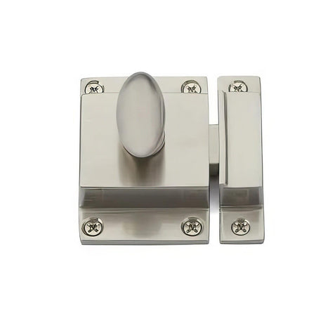 Emtek 2270US15 2-1/4 Inch x 2 Inch Cabinet Latch Satin Nickel