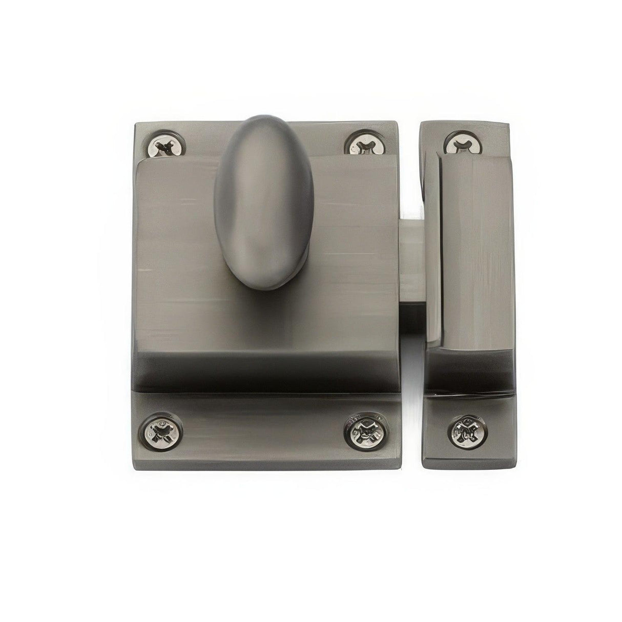 Emtek 2270US15A 2-1/4 Inch x 2 Inch Cabinet Latch Antique Nickel