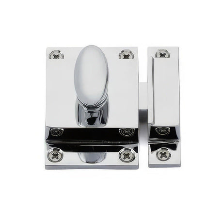 Emtek 2270US26 2-1/4 Inch x 2 Inch Cabinet Latch Bright Chrome