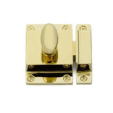 Emtek 2270US3 2-1/4 Inch x 2 Inch Cabinet Latch Lifetime Brass