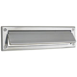Emtek 2280US15 13-1/16" Length x 3-3/8" Height Solid Brass Mail Slot Satin Nickel