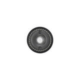Emtek 2401US15A Forged Brass 2-3/4" Diameter Rope Style Brass Lighted Doorbell Rosette Pewter