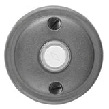 Emtek 2412MB 2-5/8" Diameter Round Style Bronze Lighted Doorbell Rosette Medium Bronze
