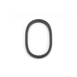 Emtek 2830US10B 7" Modern # 0 House Number Oil Rubbed Bronze