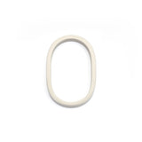 Emtek 2830US15 7" Modern # 0 House Number Satin Nickel