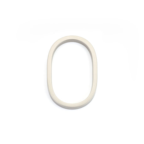 Emtek 2830US15 7" Modern # 0 House Number Satin Nickel