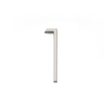 Emtek 2831US15 7" Modern # 1 House Number Satin Nickel