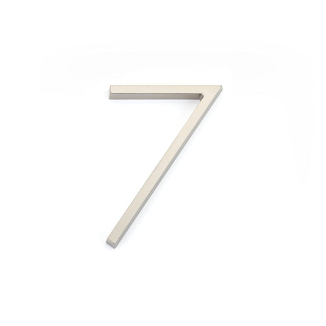 Emtek 2837US15 7" Modern # 7 House Number Satin Nickel