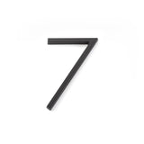 Emtek 2837US19 7" Modern # 7 House Number Flat Black