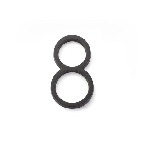 Emtek 2838US19 7" Modern # 8 House Number Flat Black