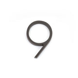 Emtek 2839US10B 7" Modern # 9 House Number Oil Rubbed Bronze