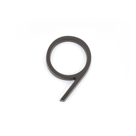 Emtek 2839US10B 7" Modern # 9 House Number Oil Rubbed Bronze