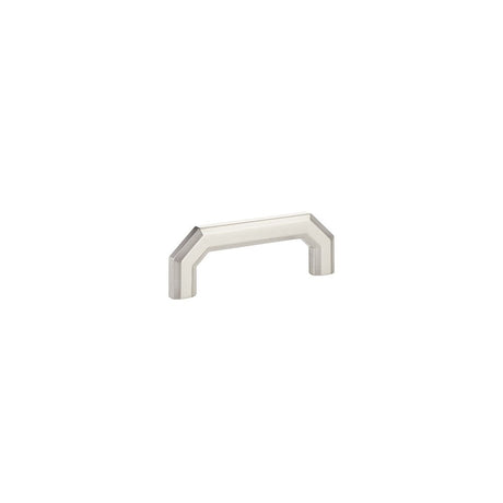 Emtek 3-1/2" Center to Center Cabinet Pull in Satin Nickel