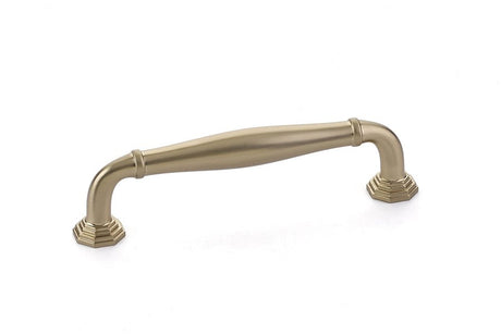 Emtek 86472US4 Blythe Cabinet Pull with 4" Center to Center Satin Brass Finish