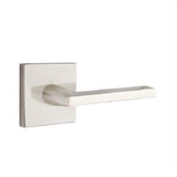 Emtek 5050HLOUS15 5050HLOUS Helios Dummy Door Lever Pair with Square Rose Satin Nickel